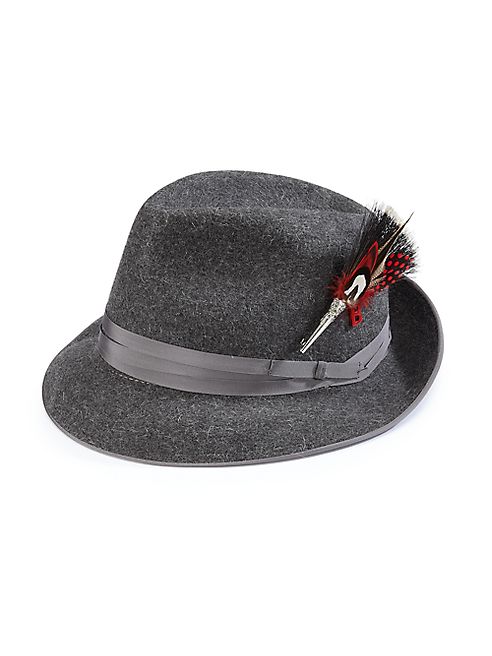 My Bob - Gray Fedora