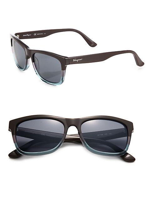 Salvatore Ferragamo - 55MM Square Sunglasses