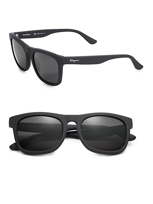 Salvatore Ferragamo - 54MM Matte Square Sunglasses