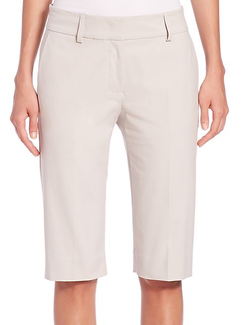 Piazza Sempione - Stretch-Cotton Walking Shorts