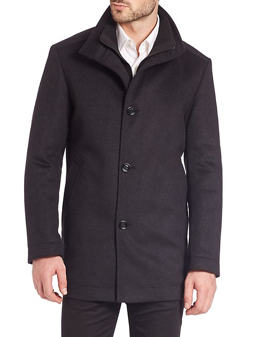 - Coxtan Wool & Cashmere Coat