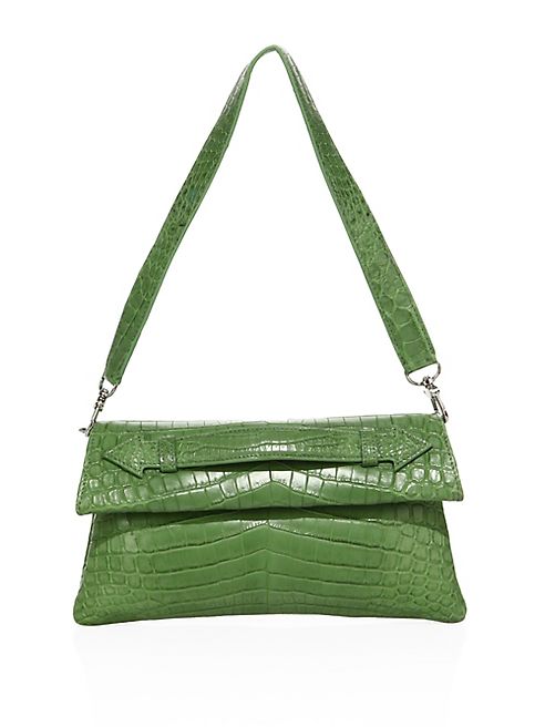 Ethan K - Sloane Gardens Crocodile Clutch