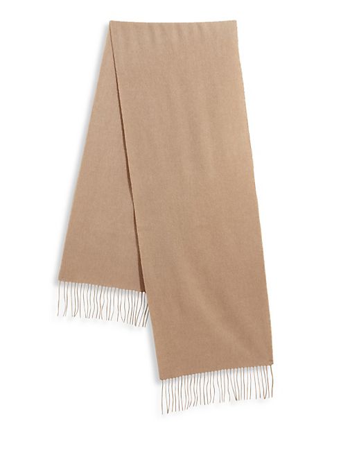 Saks Fifth Avenue Collection - Solid Woven Cashmere Scarf