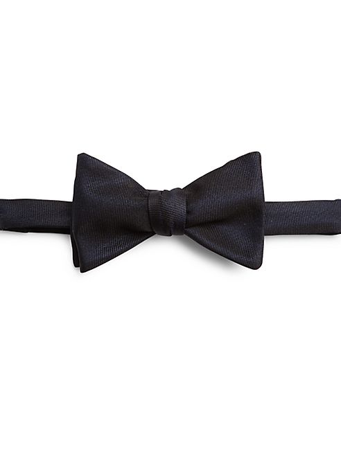 ISAIA - Grosgrain Silk Bow Tie