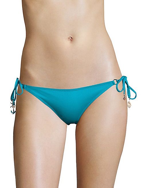 Lazul - Nubia Braided Tassel Hipster Bikini Bottom