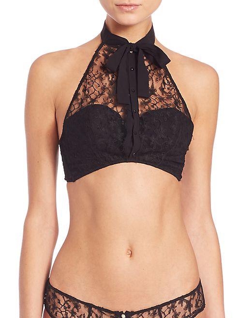 Fleur du Mal - Star Lace Balconette Bra