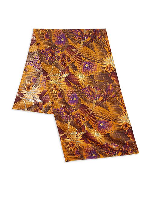 Etro - Floral Silk Scarf