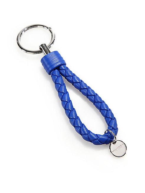 Bottega Veneta - Intrecciato Leather Keychain