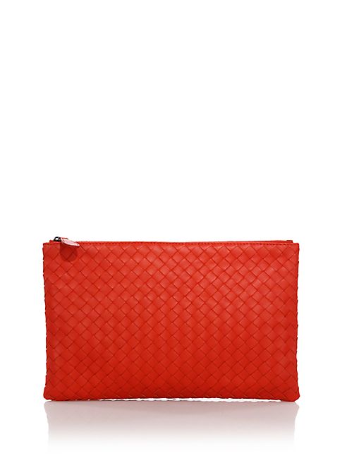 Bottega Veneta - Woven Leather Document Case