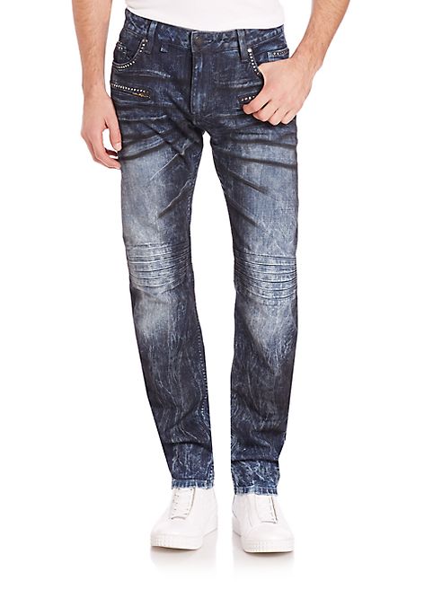 Robin's Jeans - Moto-Style Denim Jeans