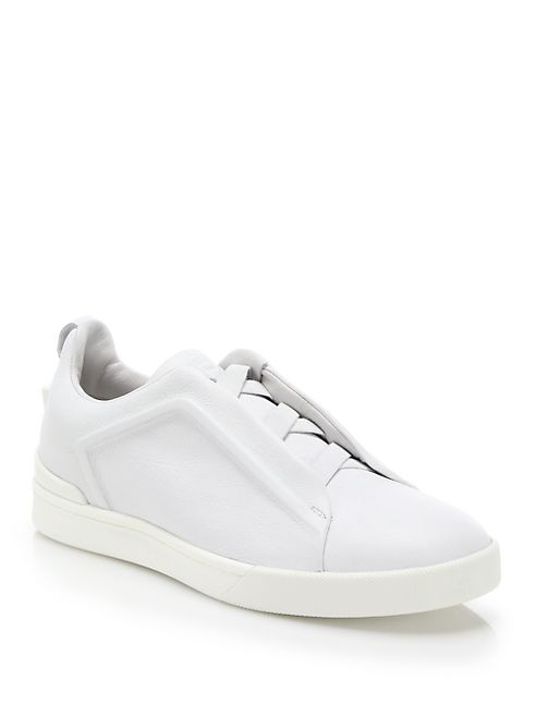 Ermenegildo Zegna - Triple Stitch Clean Sneakers