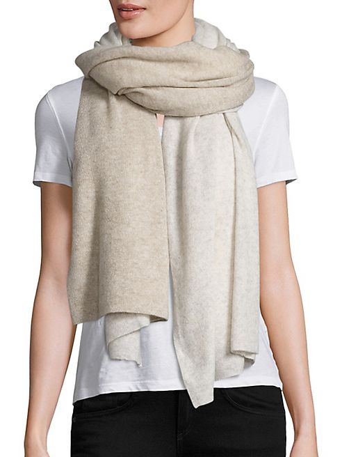 White + Warren - Swirled Cashmere Travel Wrap