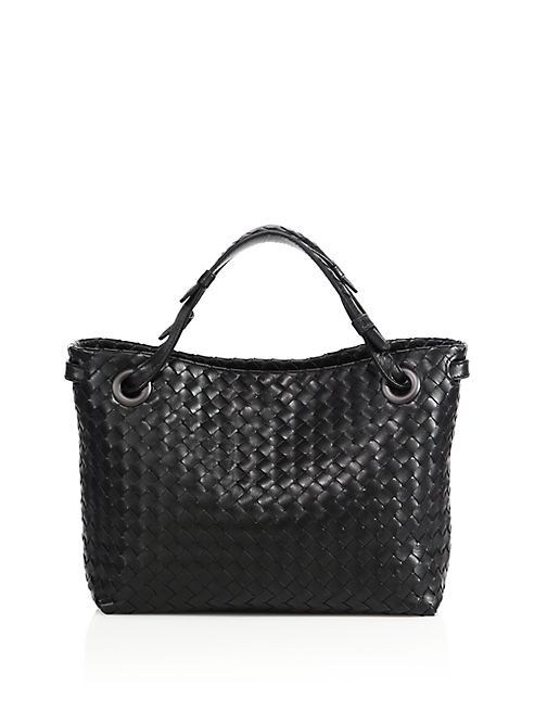 Bottega Veneta - Montebello Small Intrecciato Leather Tote