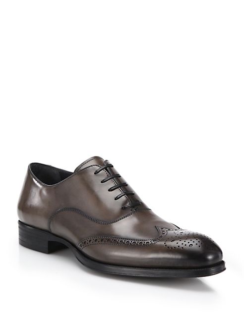 To Boot New York - Leather Wingtip Dress Shoes