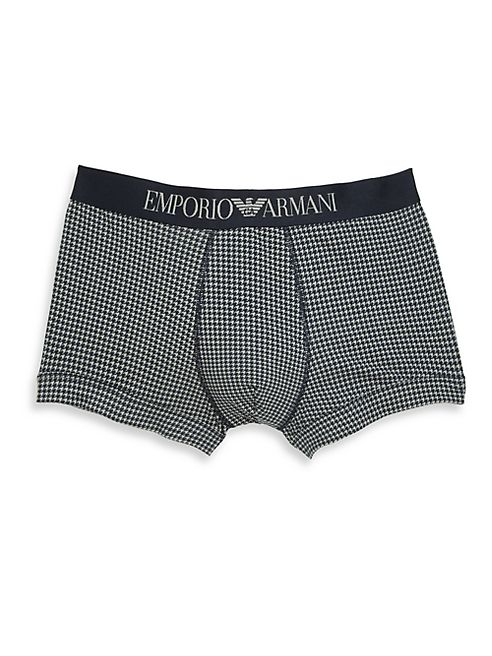 Emporio Armani - Stretch Cotton Printed Trunk