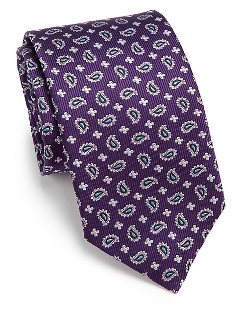 Eton - Paisley Silk Tie