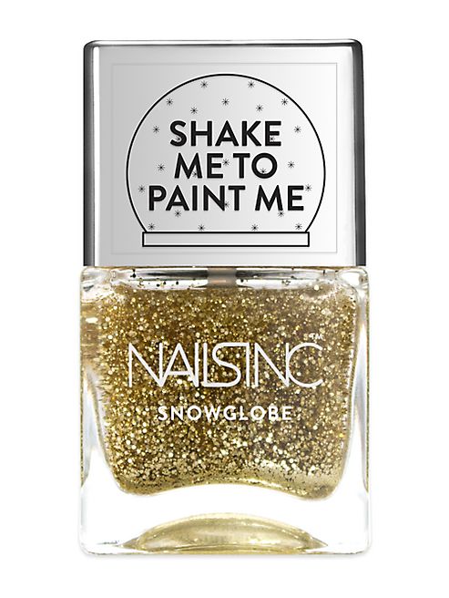 Nails inc - New Globe Walk Snow Globe Nail Polish/0.47 oz.