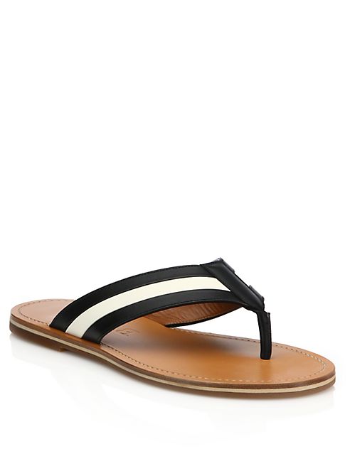 Bally - Amilton Flex Leather Flip Flops