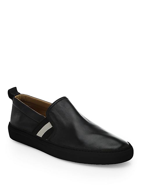 Bally - Herald Slip-On Leather Sneakers