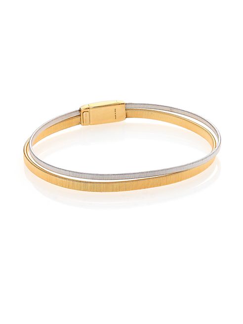 Marco Bicego - Masai 18K Yellow Gold & 18K White Gold Bracelet