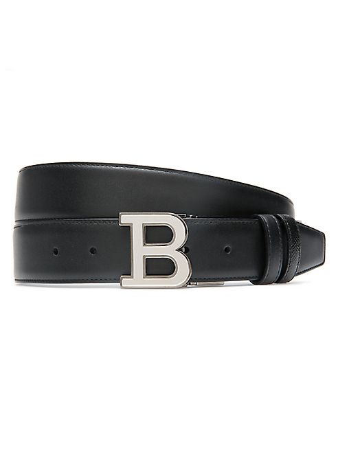 Bally - Grained Leather Belt