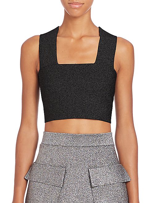 A.L.C. - Ali V-Back Cropped Top