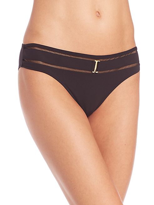 La Perla - Mid-Rise Belted Bikini Bottom