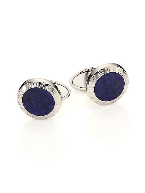 dunhill - Sodalite & Sterling Silver Cuff Links