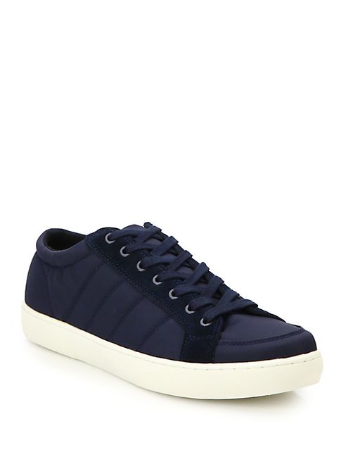 Saks Fifth Avenue Collection - Saks Fifth Avenue by Ecoalf Quilted Low-Top Sneakers