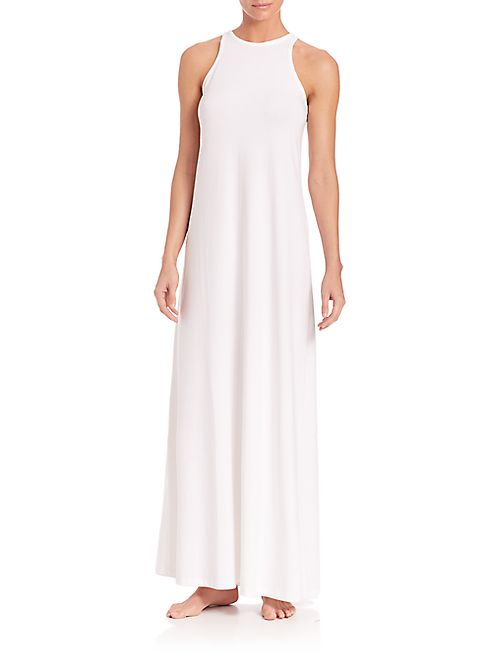 CSBLA - Solid Halter-Neck Dress