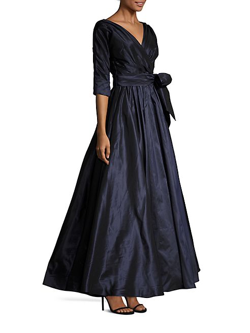 Catherine Regehr - Gillian Silk Tie-Waist Gown