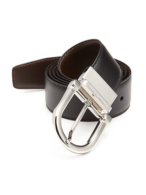 Ermenegildo Zegna - Reversible Leather Belt