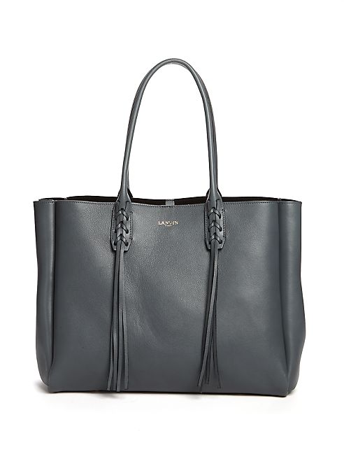 Lanvin - Small Tasseled Leather Tote