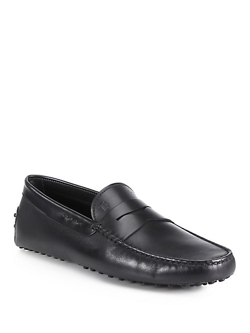 Tod's - Leather Gommini Penny Drivers