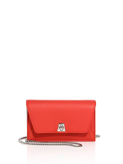 Akris - Anouk Leather Envelope Crossbody Bag