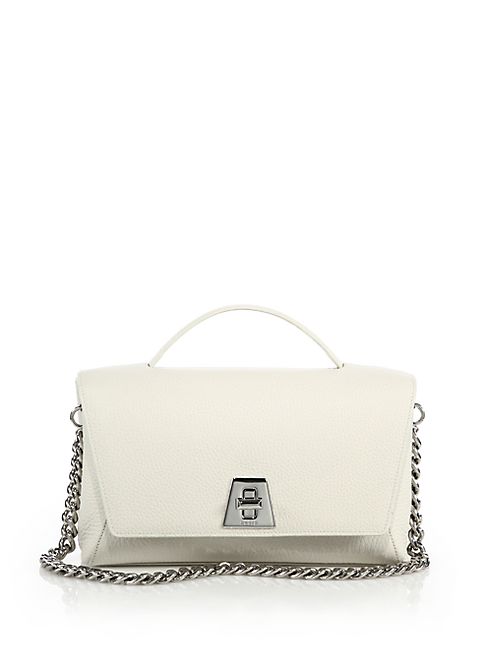 Akris - Anouk Little Leather Top-Handle Bag