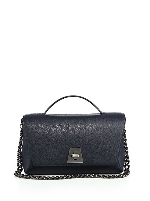 Akris - Anouk Little Leather Top-Handle Bag