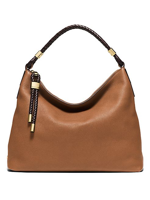 Michael Kors Collection - Skorpios Leather Hobo Bag