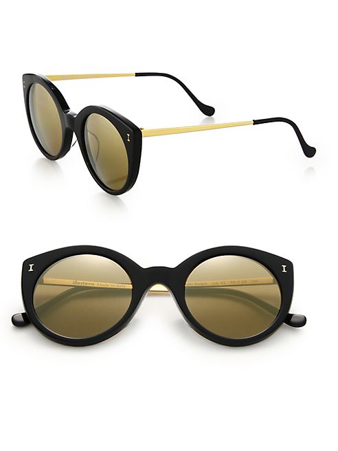 Illesteva - Palm Beach 49MM Cat Eye Sunglasses