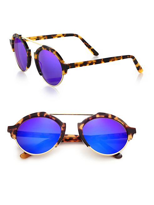 Illesteva - Milan III 54MM Round Sunglasses