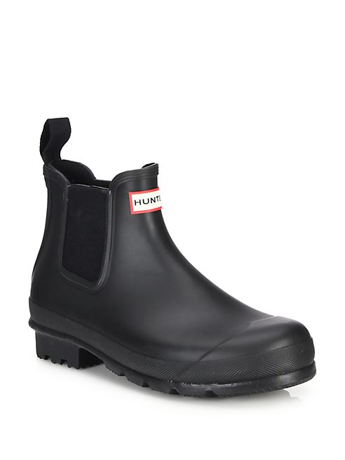 Hunter - Original Chelsea Short Slip-On Rain Boots