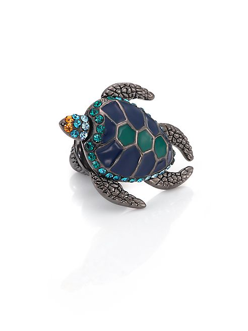 Tateossian - Embellished Turtle Pin