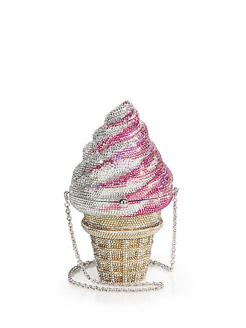 Judith Leiber - Swarovski Crystal Ice Cream Cone Clutch