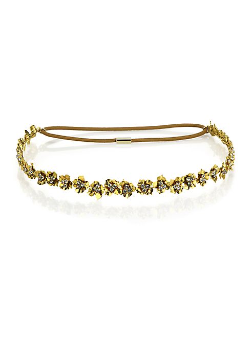 Jennifer Behr - Maye Crystal Bandeaux Headband