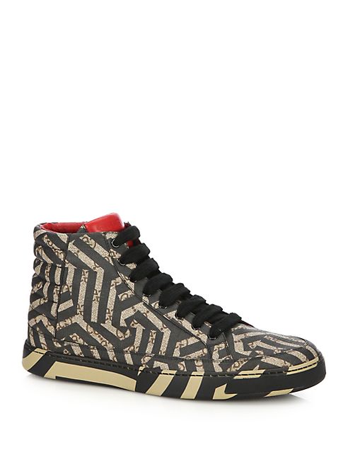 Gucci - GG Caleido High-Top Sneakers