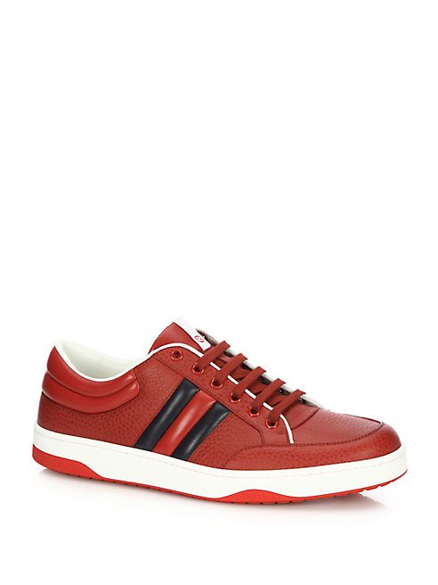 Gucci - Ronnie Low Leather Sneakers