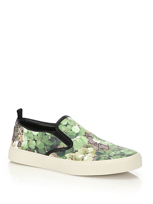 Gucci - Dublin Bloom Slip-On Sneakers