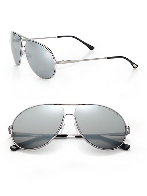 Tom Ford Eyewear - 61MM Aviator Sunglasses