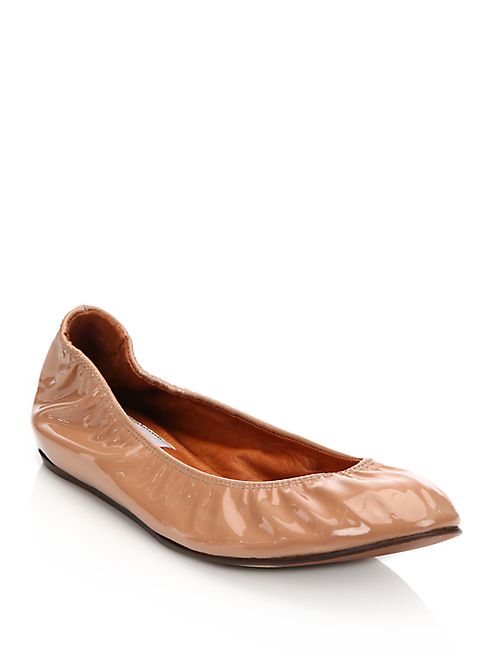 Lanvin - Patent Leather Ballet Flats