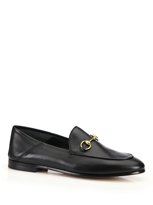 Gucci - Brixton Foldable Leather Loafers